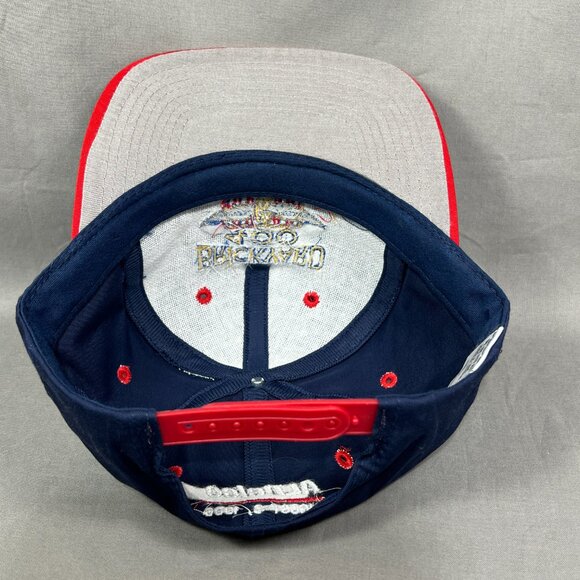 Vtg Brickyard 400 NASCAR Snapback Hat Cap Logo 7 Indianapolis AC Delco Mens 90s - Picture 11 of 12
